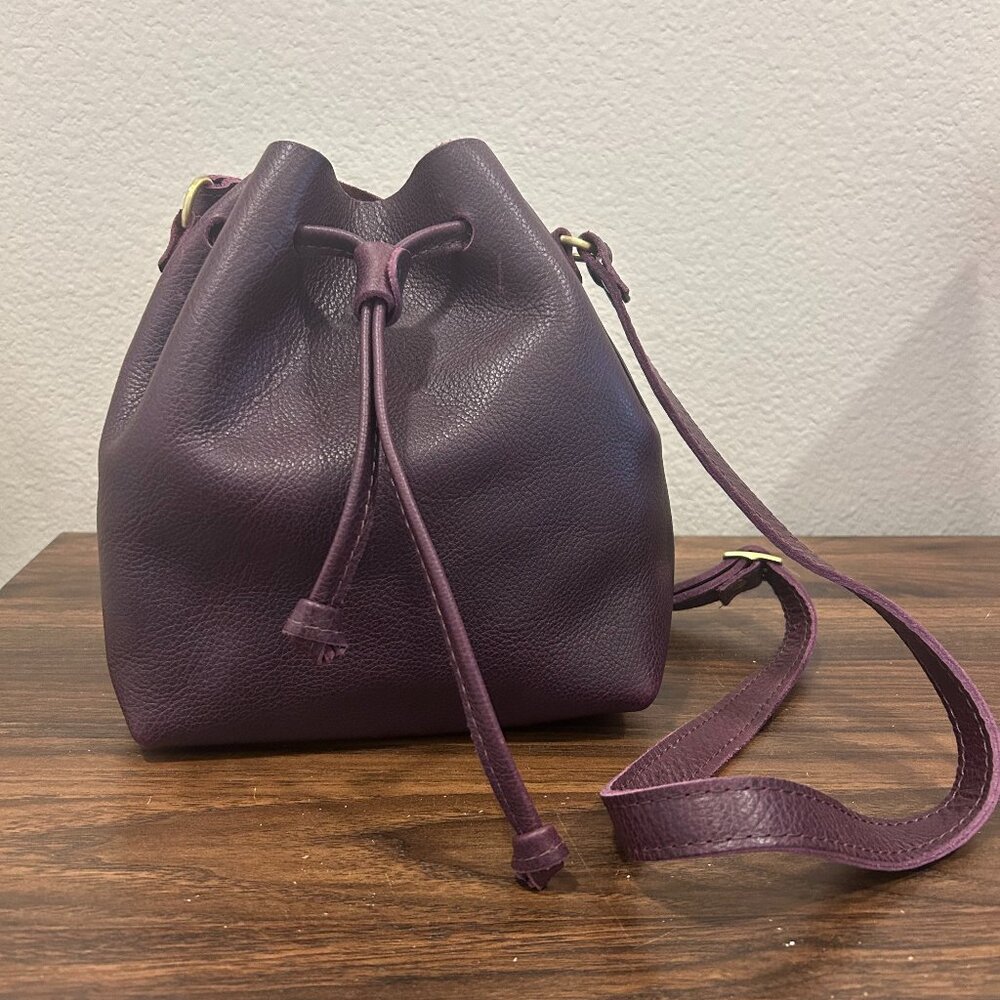 Portland Leather Goods Small Bucket Bag